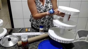 Bandeja de papelao bolo Bandeja de papelao bolo