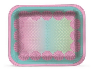 Bandeja laminada dourada Bandeja laminada dourada
