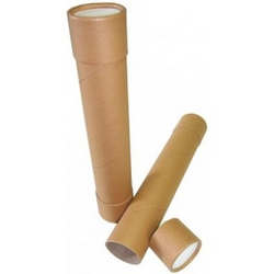 tubo de papelão com tampa tubo de papelão com tampa