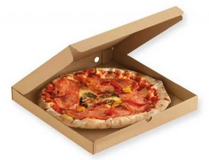 caixa de pizza quadrada 35 cm