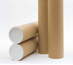 embalagem de papelão tubo
