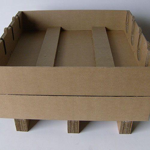Fabricante de caixa palete de papelão ondulado