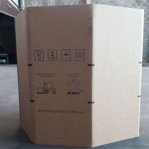 Fornecedor de caixa de papelão ondulado 1000 litros